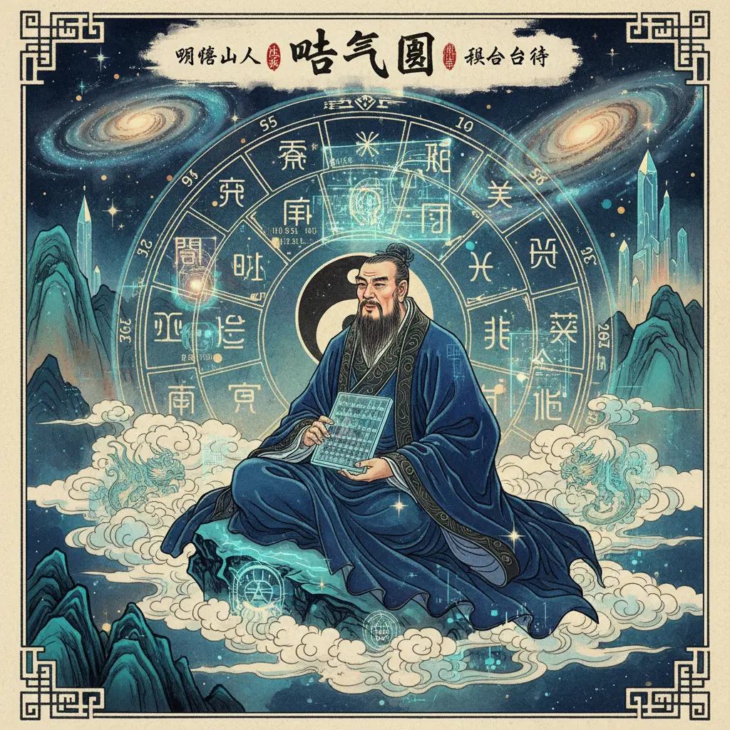 明燈山人 - 卦氣圖