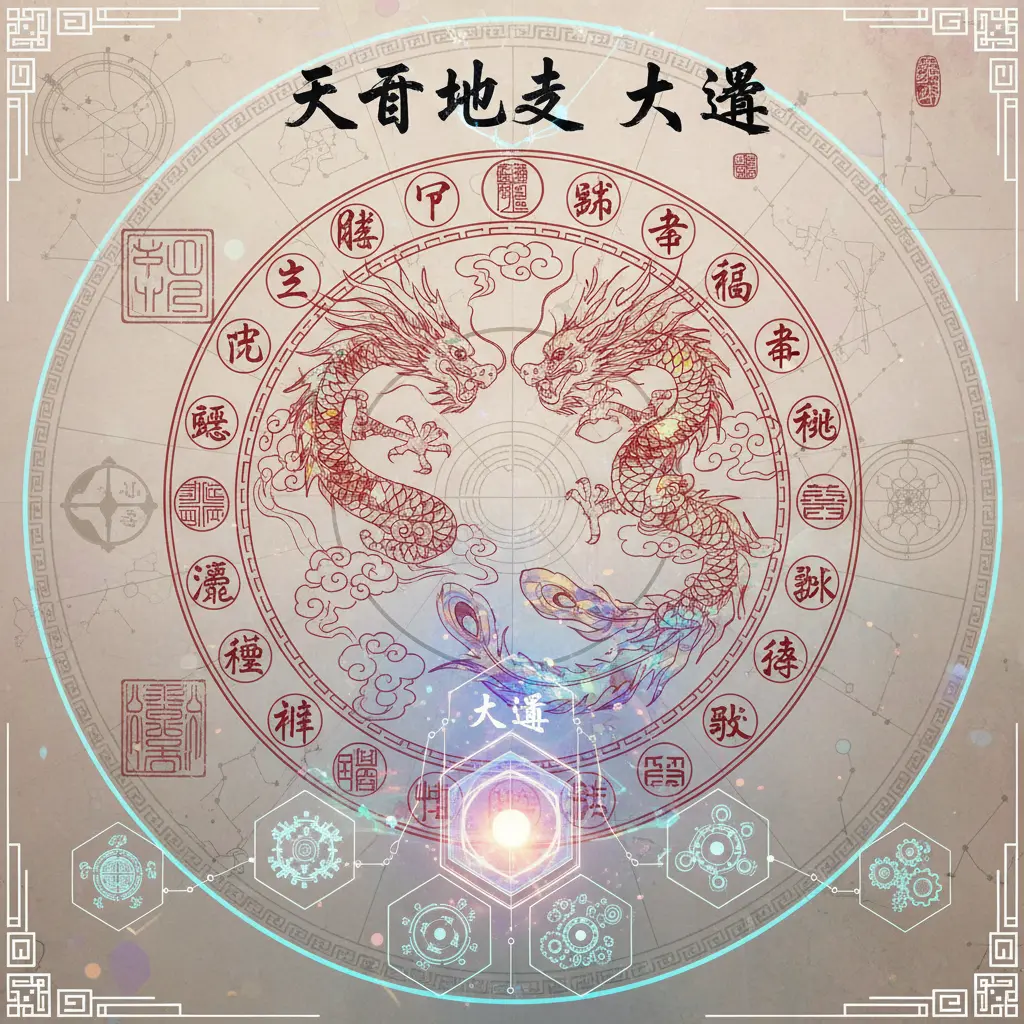 大運 - 天干地支