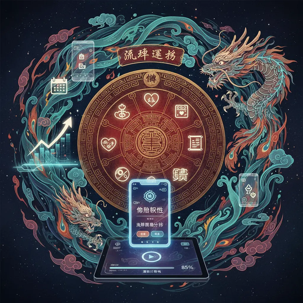 流年運勢 - 命盤軟體