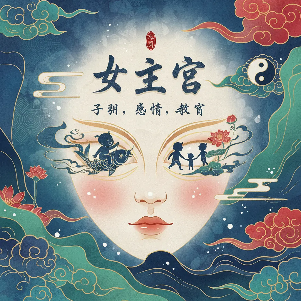 面相學 - 子女宮