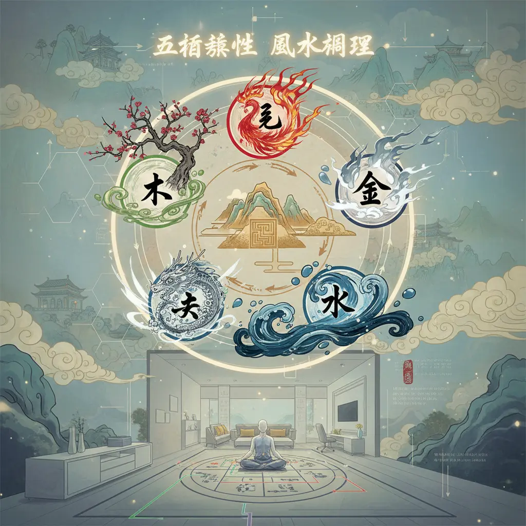 風水調理 - 五行屬性