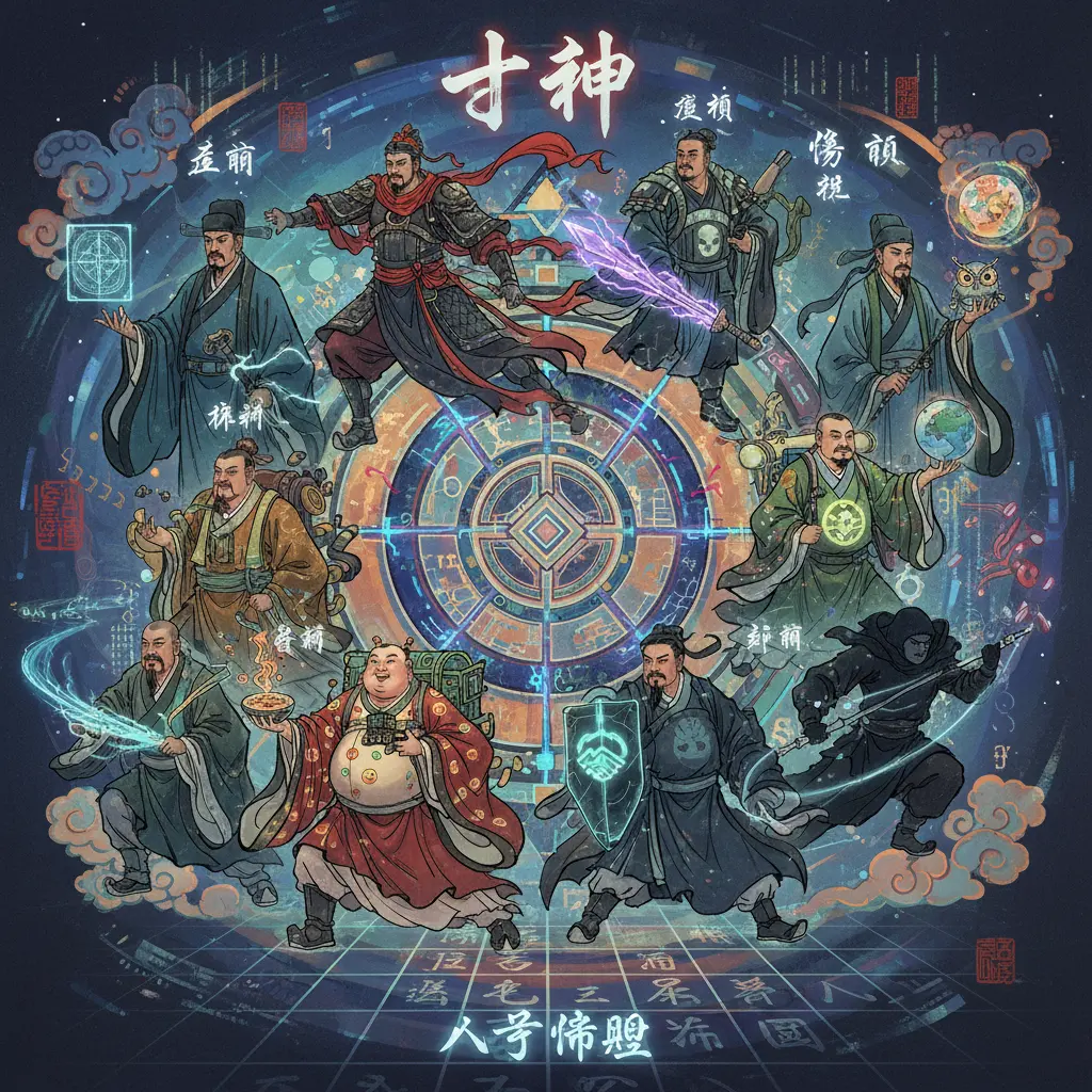 八字命盤 - 十神