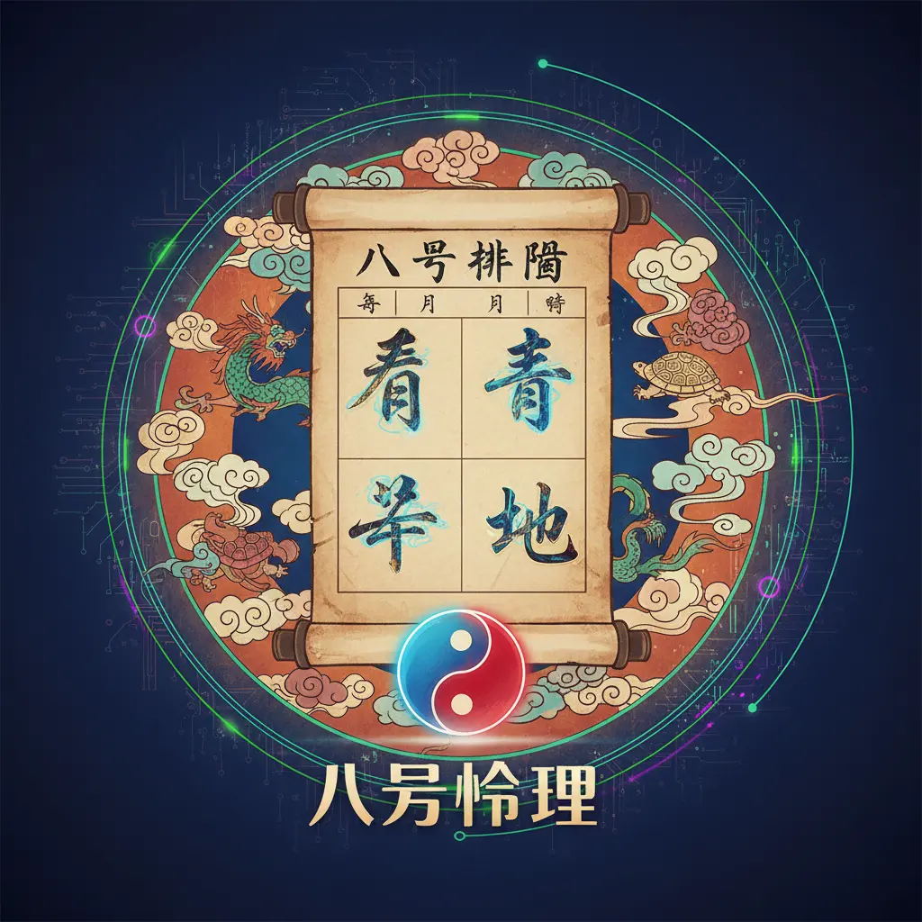 八字命理 - 八字排盤