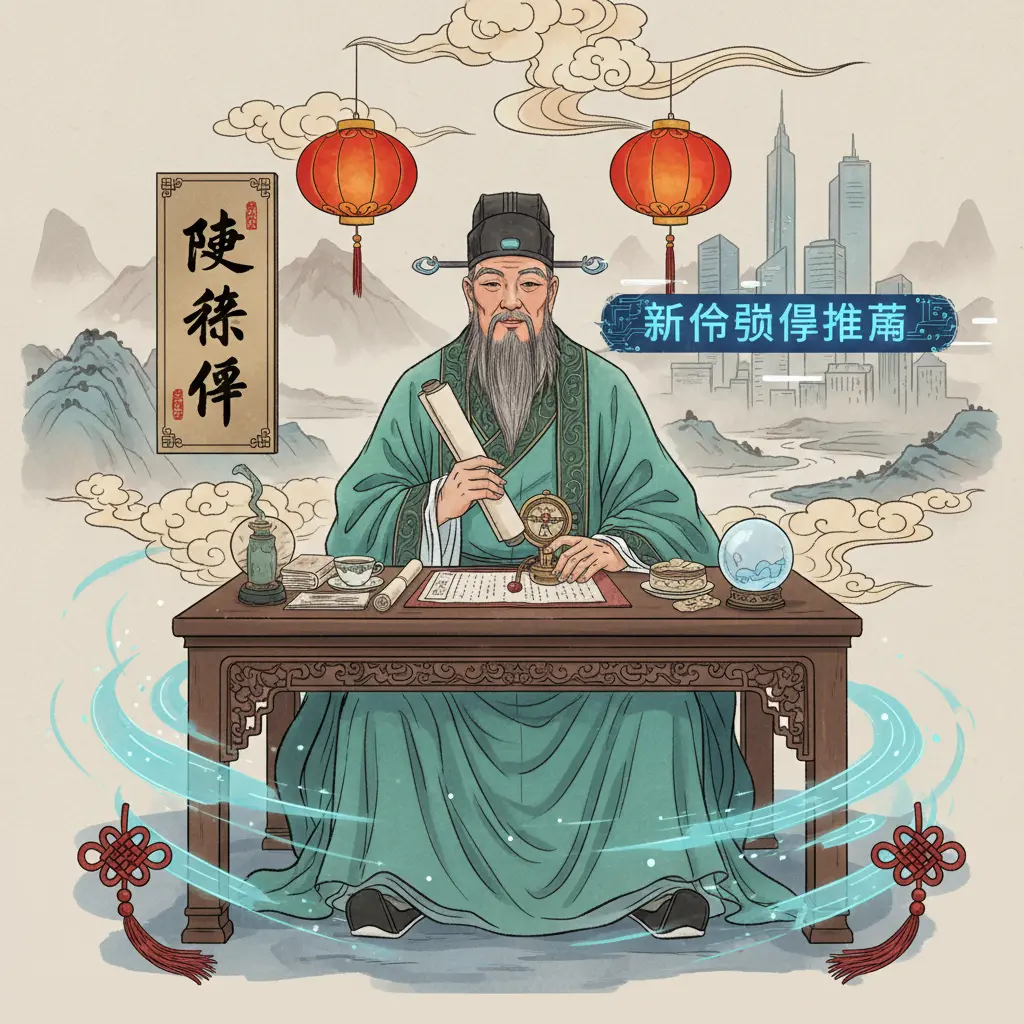 算命師傅推薦 - 陳師傅