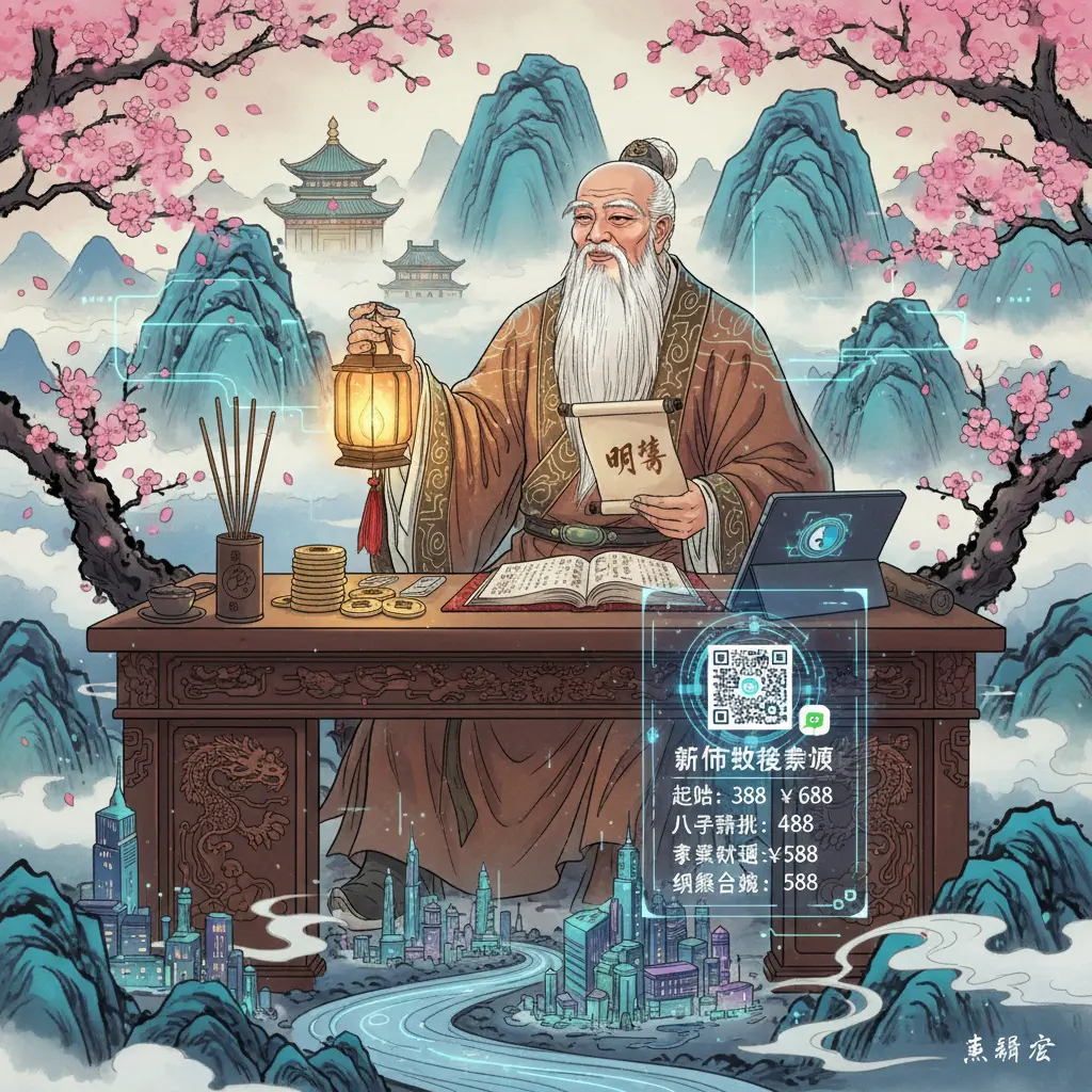 算命收費 - 明燈山人