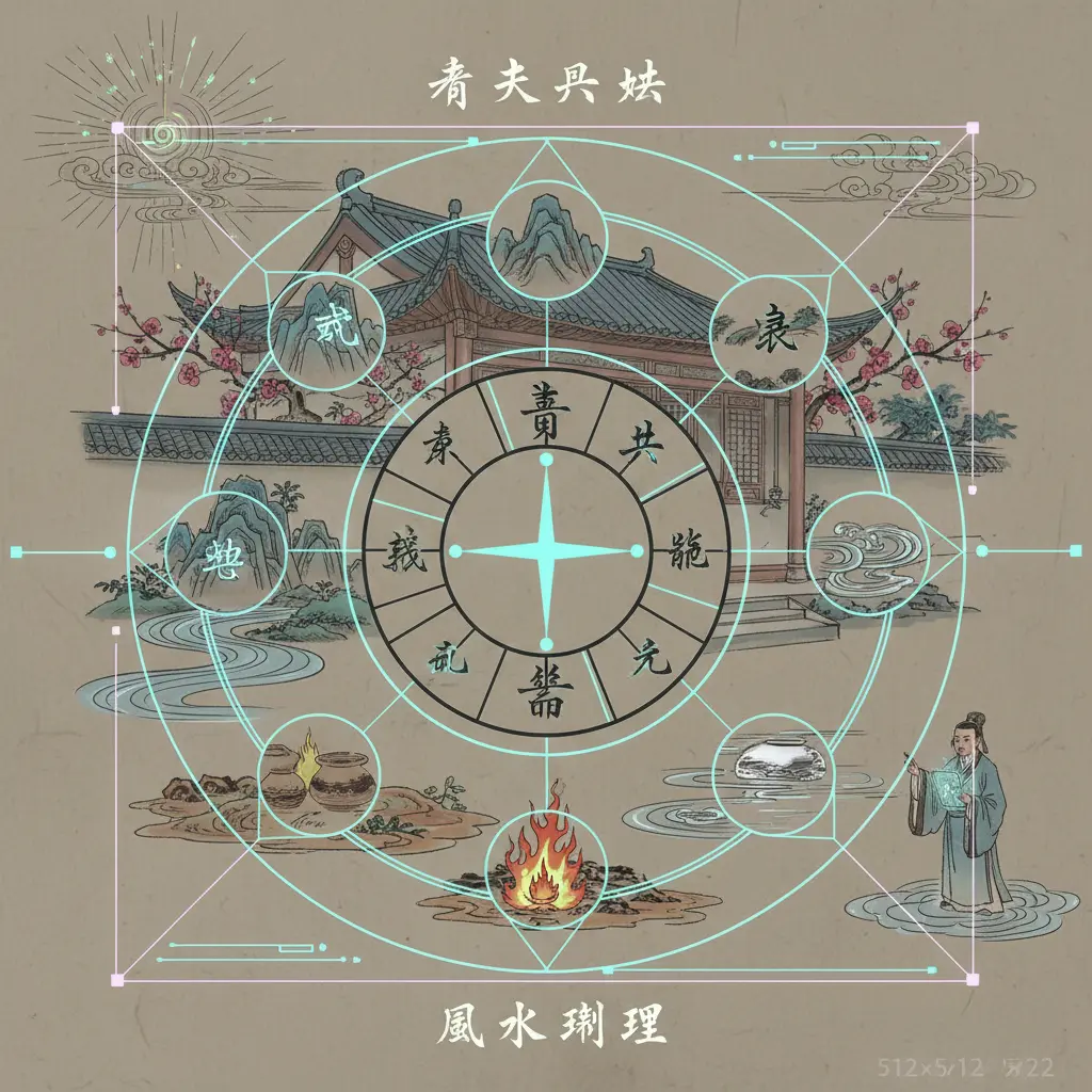 風水調理 - 後天八卦