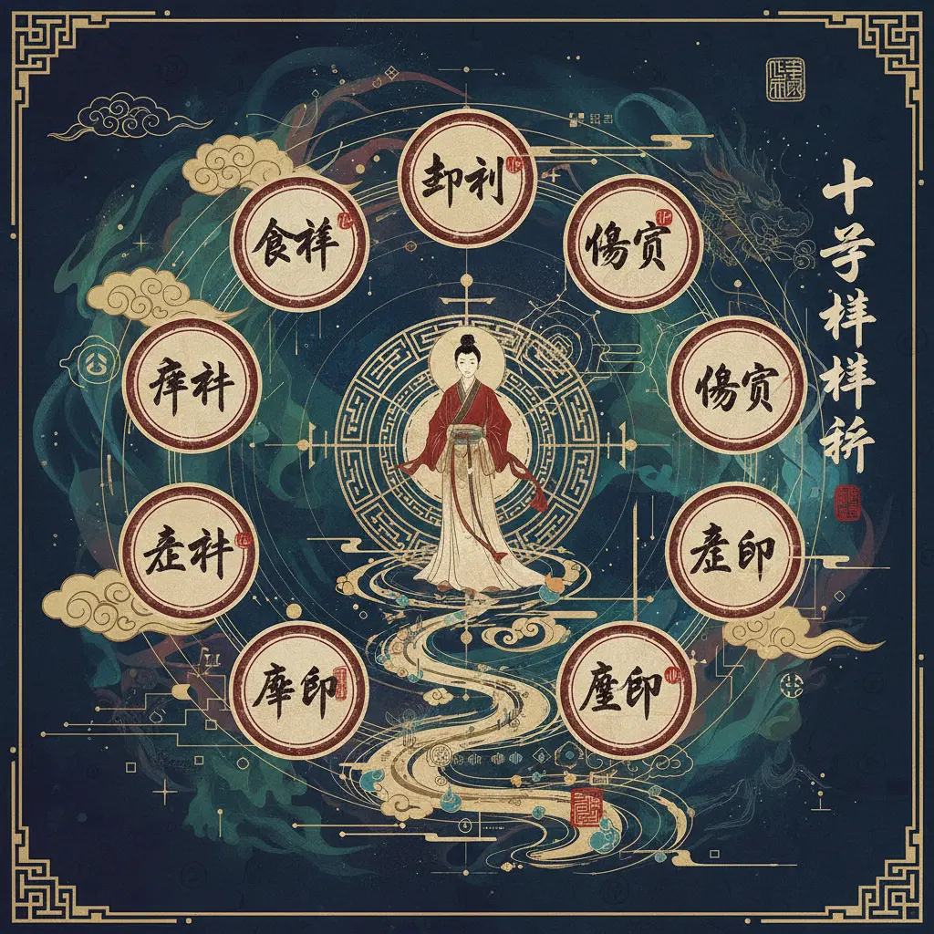 八字分析 - 十神