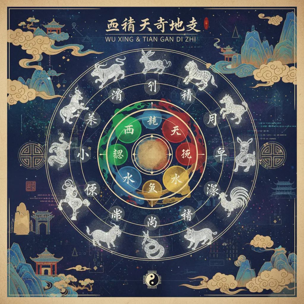 天干地支 - 五行
