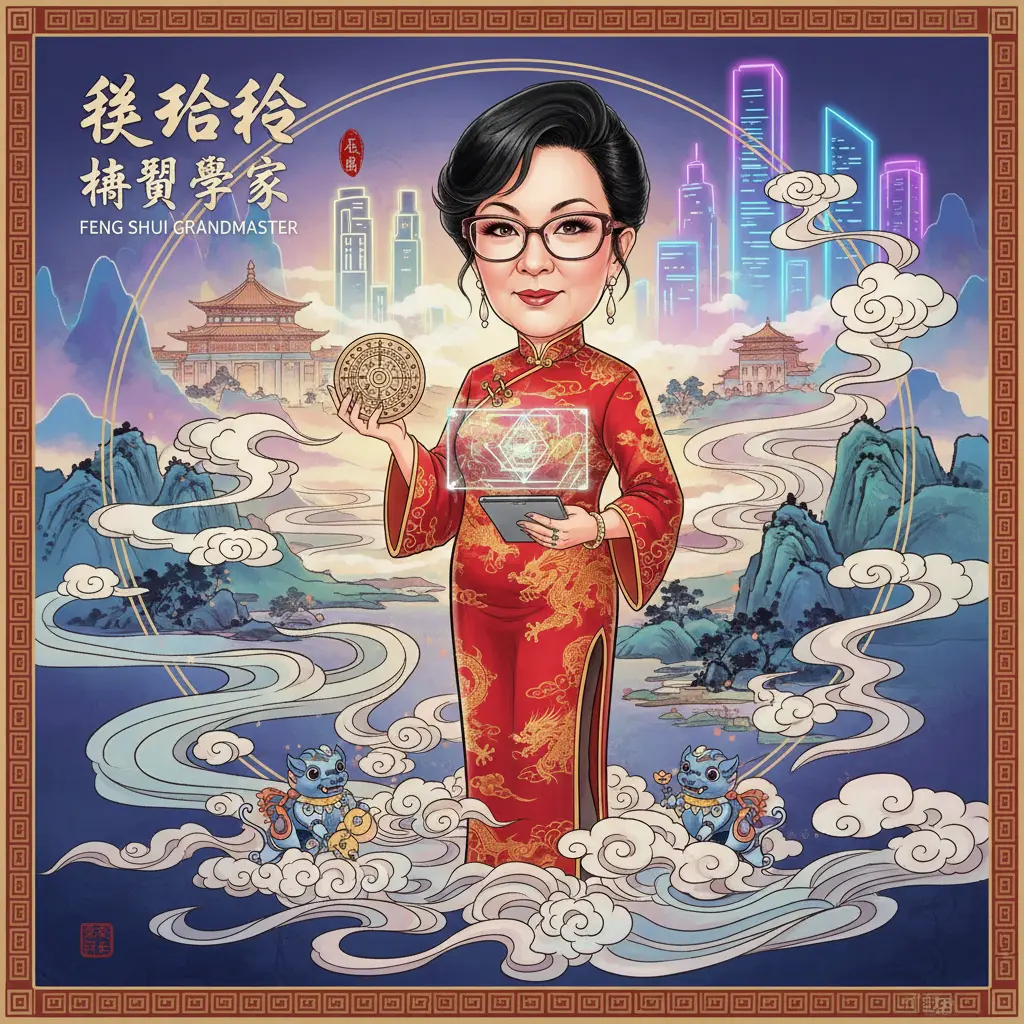 麥玲玲 - 堪輿學家