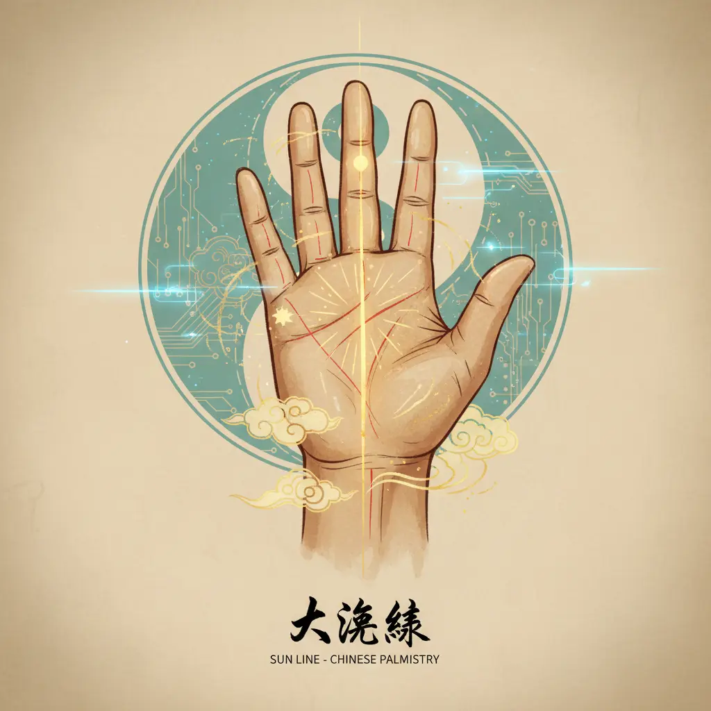 手相學 - 太陽線