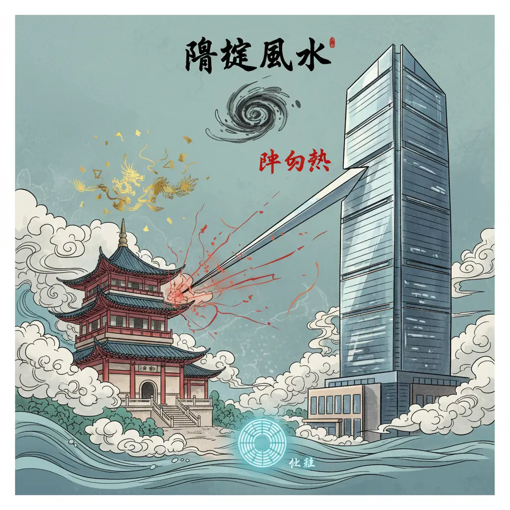 壁刀煞 - 陽宅風水