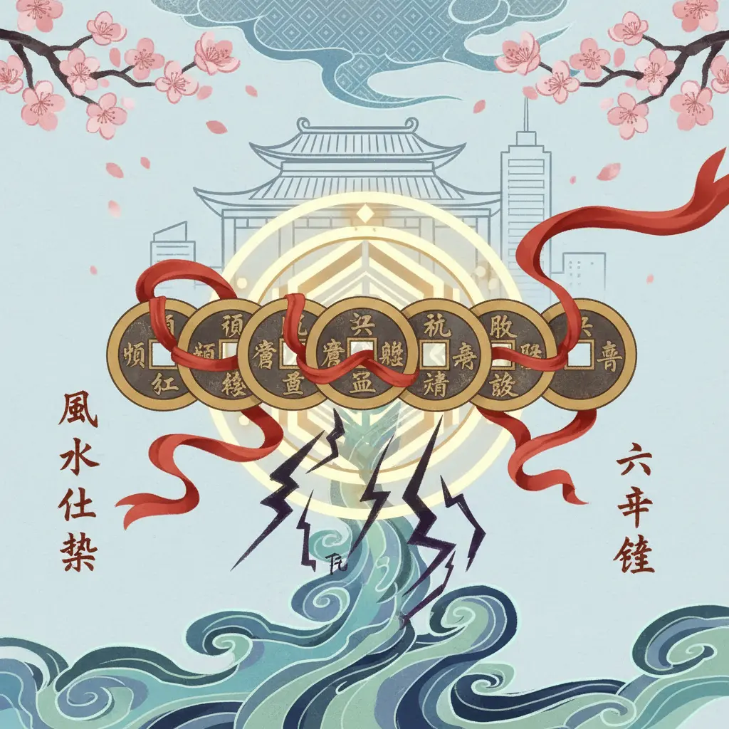 風水化煞 - 六帝錢