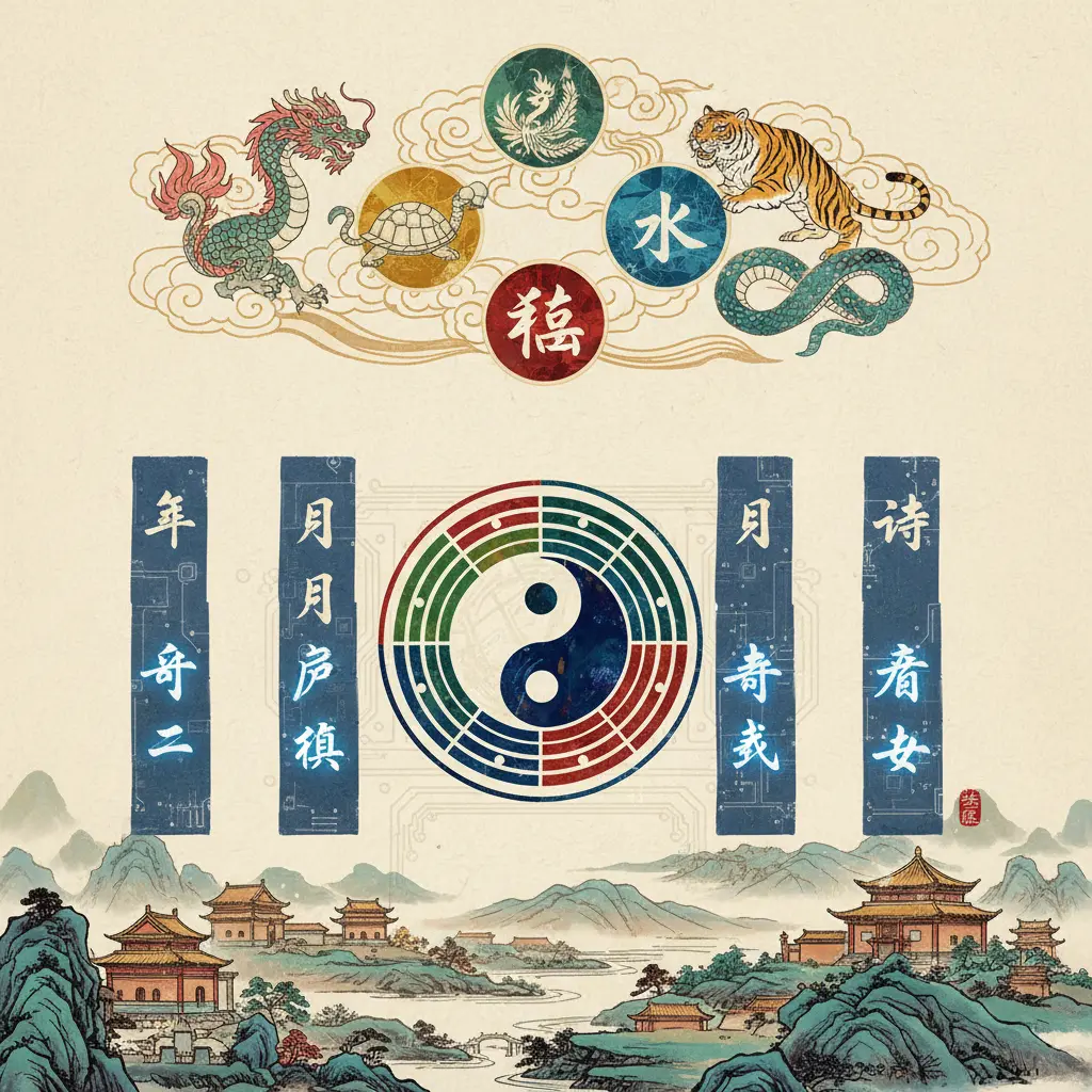 四柱八字 - 八字