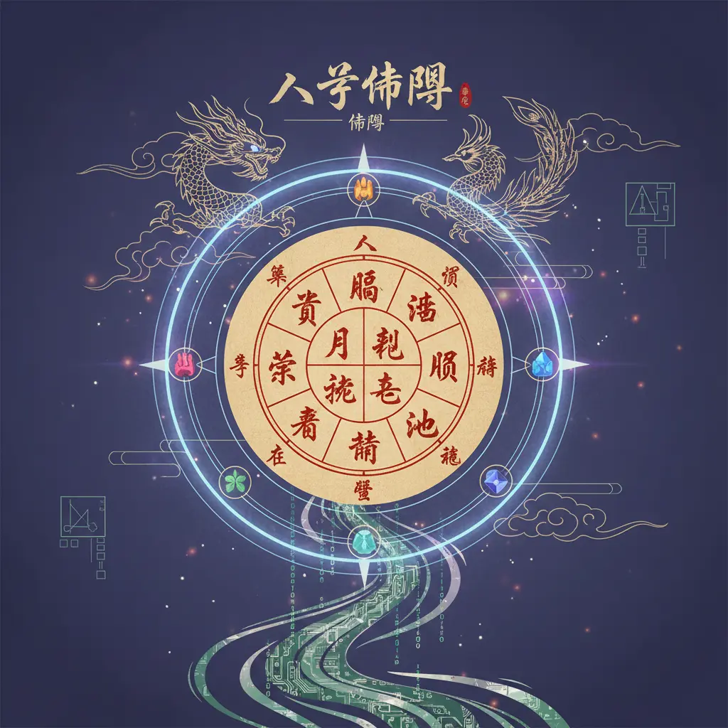 命盤 - 八字命盤