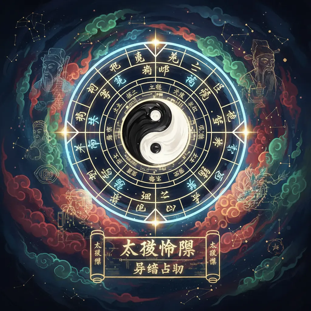 易經占卜 - 太極命盤